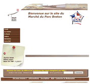Tablet Screenshot of marche-porc-breton.com